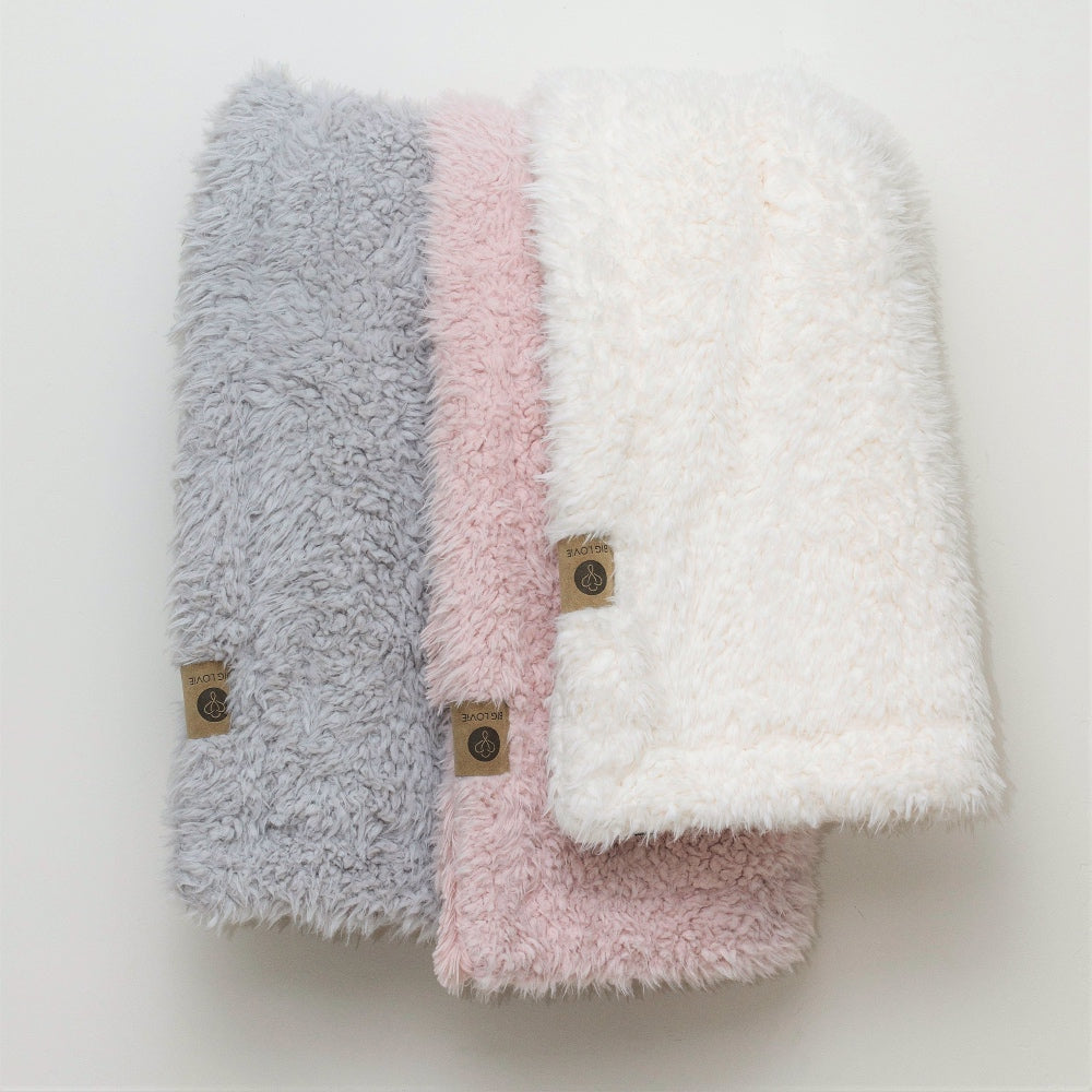 Angel Plush Blanket-Big Whisper White